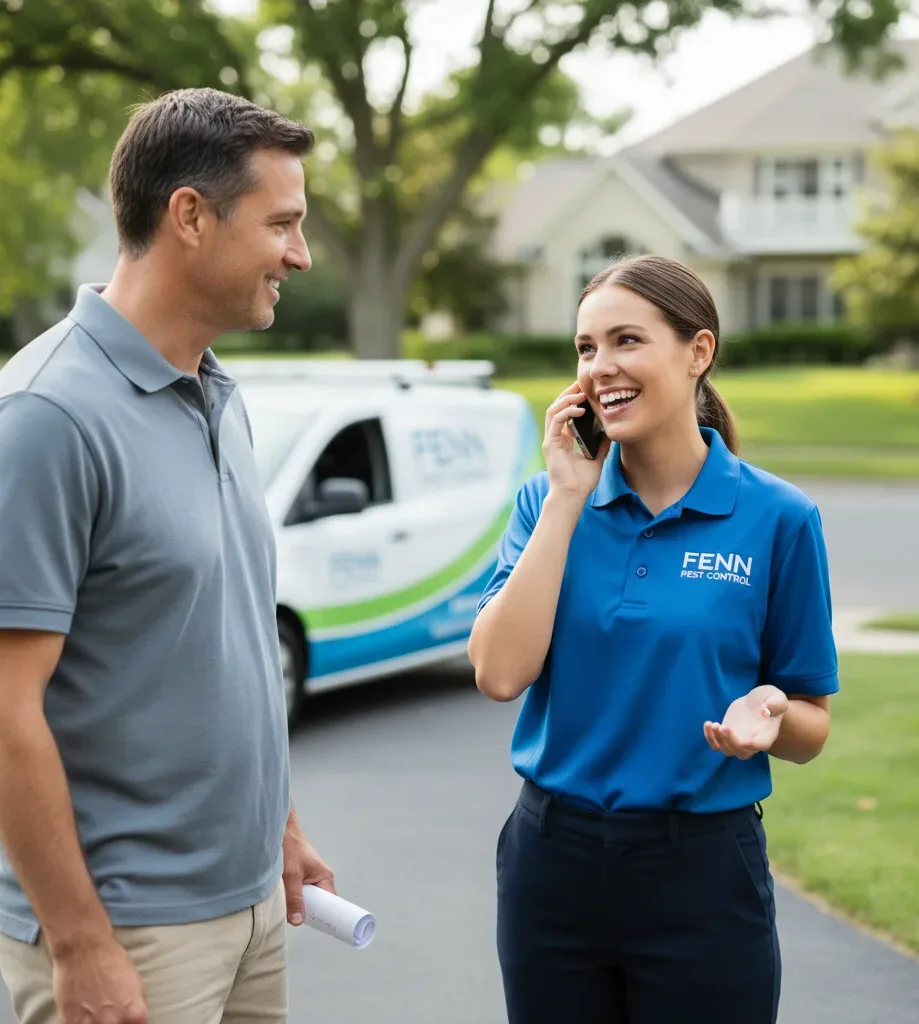 Fenn Pest Control customer support in Freeman